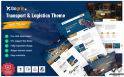 Gogrin - Transport & Logistics WordPress Theme