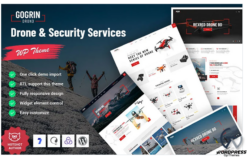 Gogrin - Drone & Security WordPress Theme