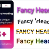 Fancy Heading WordPress Plugin For Elementor 1.0 3 3 7