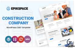 Epikspace - Industry and Construction WordPress Theme
