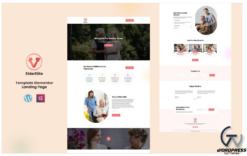 ElderElite - Home Care Services Elementor Template