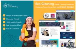 Eco Cleaning - House Cleaning Companies Wordpress Theme