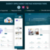 EAgency- Simple Agency One page WordPress Theme 3 25 6