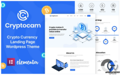 CryptoCam - Crypto Currency and Finance WordPress Theme