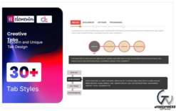 Creative Tabs WordPress Plugin For Elementor 1.0
