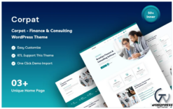 Corpat - Finance & Consulting WordPress Theme