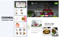 Cookmeal - Cooking and Recipe WordPress Theme