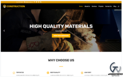 Contek - Construction Plan WordPress Theme