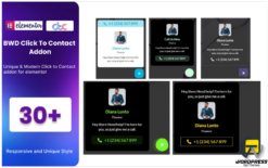 Click To Contact WordPress Plugin For Elementor 1.0