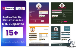 Author Bio WordPress Plugin For Elementor