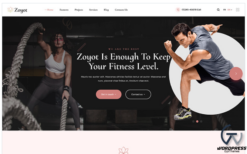 Zoyot - Sports and Fitness WordPress Theme
