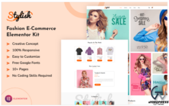 Stylish - Fashion E-commerce Elementor Kit