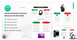 Advanced Product Features Showcase for Elementor 1.0.1
