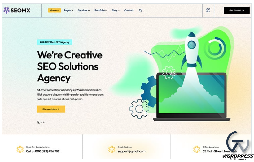 SeoMx - Seo & Digital Marketing WordPress Theme 1 SeoMx - Seo & Digital Marketing WordPress Theme