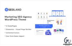 SEOLand - Digital Marketing SEO Agency WordPress Theme