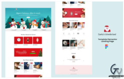 Santas Wonderland - festival Service Ready to use Elementor Template