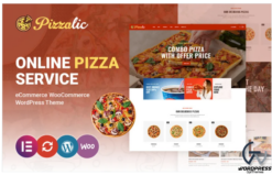 Pizzalic - Pizza and Fast Food Restaurant WooCommerce Theme