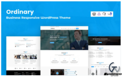 Ordinary - Business Responsive WordPress Theme