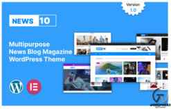 NEWS10-News, Blog & Magazine WordPress Theme