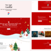 New York Carnival - Christmas Elementer Landing Page Template 3 24 1