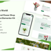Nature World - Plantation and Flower Shop E-commerce Elementor Kit 3 22 1