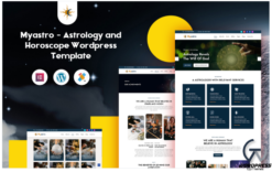 Myastro - Astrology and Horoscope Wordpress Template
