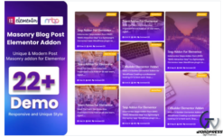 Masonry Blog Post WordPress Plugin For Elementor