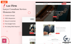 LawFirm - Lawyer Consultant Services Elementor Kit