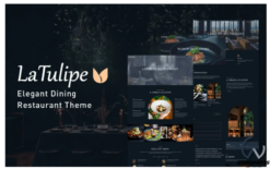 LaTulipe - Tasty Dining Restaurant WordPress Theme