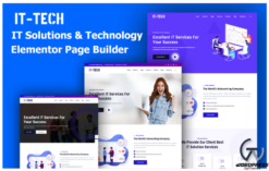 ItTech - IT Solutions, Technology & Multipurpose WordPress Theme