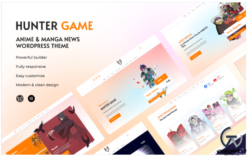 Hunter Game - Anime & manga News WordPress Theme