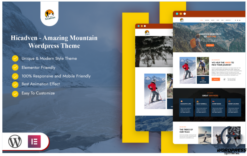 Hicadven - Amazing Mountain WordPress Theme