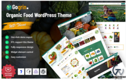 Gogrin - Organic Food Responsive WordPress Theme