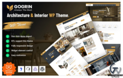 Gogrin - Architecture and Interior Design WordPress Theme