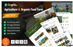 Gogrin - Agriculture and Organic Food WordPress Theme