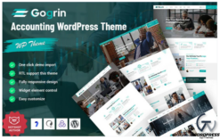 Gogrin - Accounting Responsive WordPress Theme