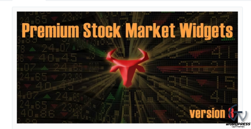 Premium Stock Market Forex Widgets WordPress Plugin