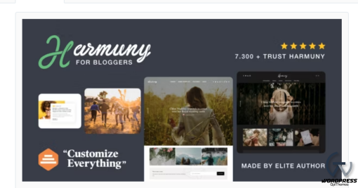 Harmuny %E2%80%93 Modern WordPress Blog Theme