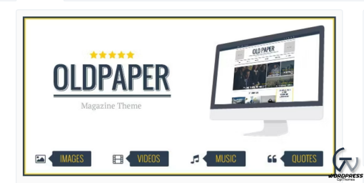 OldPaper Ultimate Magazine Blog Theme