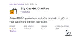 Woocommerce Buy One Get One Free 5.3.3