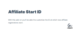 SliceWP – Affiliate Start ID Add-On 1.0.1
