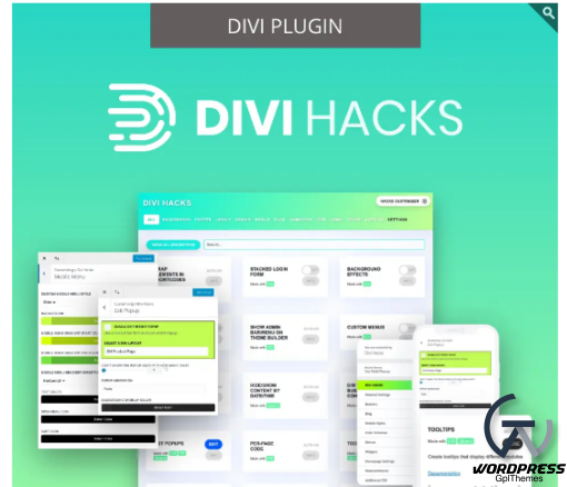 Divi Hacks Wordpress plugin with original license key Activation for lifetime