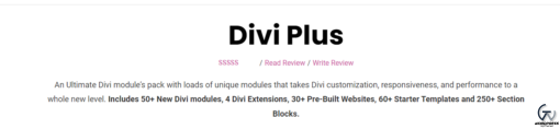 Divi Plus E28093 The Ultimate Module Pack