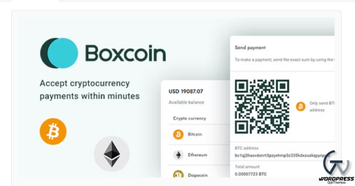 Boxcoin Crypto Payment Plugin for WooCommerce