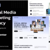 Socialnext - Social Media Marketing Agency Elementor Pro Template Kit 2 16 1