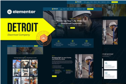 Detroit - Electrical Company Elementro Pro Template Kit