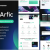 Arfic - Artificial Intelligence Elementor Pro Template Kit 2 2 6