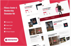 Pitem - Fitness Center & Membership Elementor Template Kit