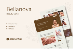 Bellanova - Beauty Clinic Elementor Template Kit