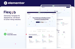 Flexjob – Job Board & Vacancies Elementor Template Kit